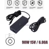 Toshiba 90W (15V 6A, 6.3x3.0mm) OEM laptop töltő – Satellite, Qosmio, Dynabook
