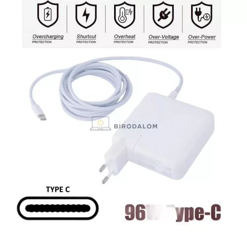 Apple MacBook Pro 13" 15" 16" 20.5V 4.7A (96W) USB-C OEM laptop töltő