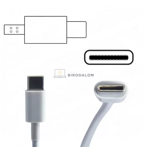 Apple MacBook Pro 13" 15" 16" 20.5V 4.7A (96W) USB-C OEM laptop töltő