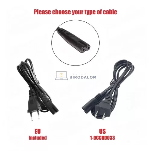 Sony 19.5V 2.3A (45W) 6.5x4.4mm OEM laptop töltő – Vaio VPCW, VPCEB, SVF152, SVF153