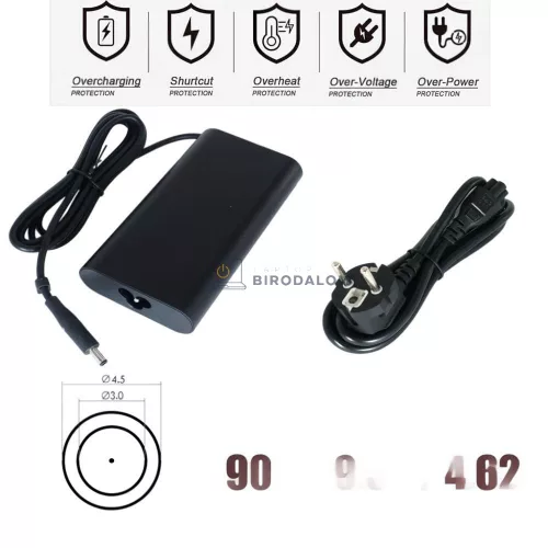 Dell 19.5V 4.62A 90W OEM laptop töltő (4.5×3.0mm)