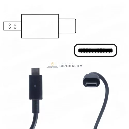 Dell Latitude 5280 5420 5480 5580 7280 7380 7480, Precision 5760 90W USB Type-C OEM laptop töltő