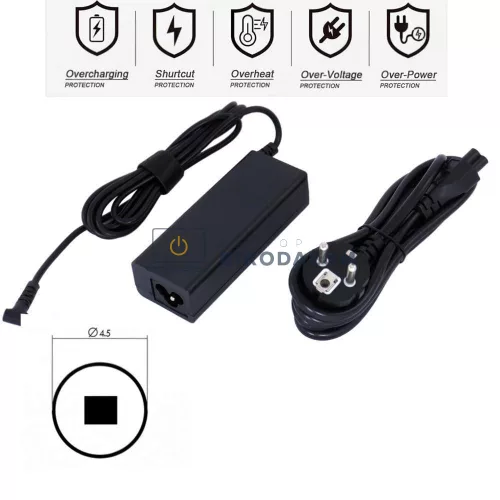 Sony 19.5V 2A (40W) Magnet Head OEM laptop töltő – Vaio TAP11, Fit 11A/13A, SVT11