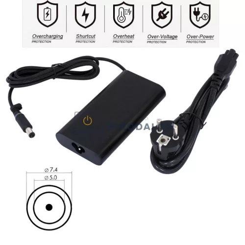 Dell Latitude 5490, 5590, E5580, Alienware M11x R2, R3 OEM laptop töltő, 19.5V 4.62A (90W)