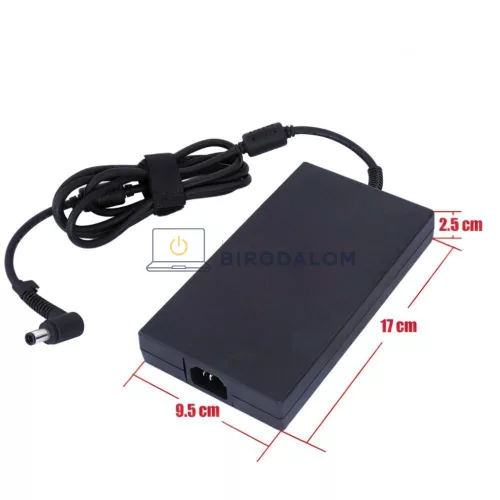 HP 19.5V 10.3A (200W) 7.4x5.0mm OEM laptop töltő – EliteBook 8560w/8570w/8740w/8760w/8770w, ZBook 15