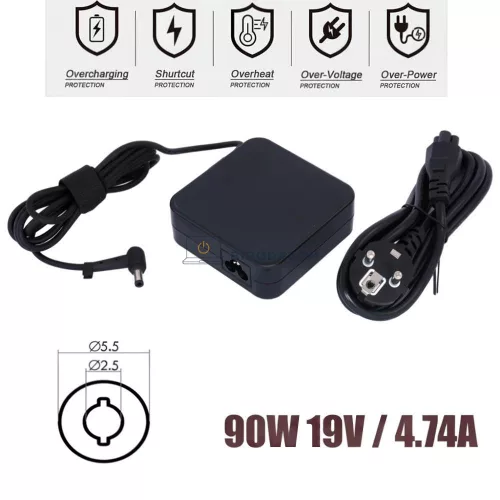 Asus 19V 4.74A (90W) 5.5x2.5mm OEM laptop töltő