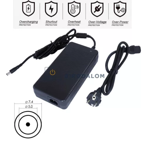 Dell Precision M6400 M6500, Alienware M17X 210W 19.5V 10.8A 7.4x5.0mm OEM laptop töltő