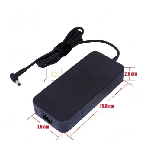 Asus 20V 7.5A (150W) 6.0x3.7mm OEM laptop töltő – ROG Strix G15/G17, TUF Gaming FX506