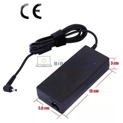 Asus / Toshiba / Acer 19V 4.74A (90W) 4.0×1.7mm OEM laptop töltő