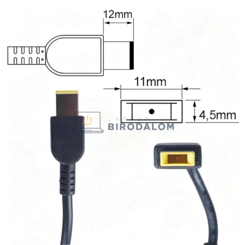 Lenovo IdeaPad Y720, Legion Y720, P50-P70, ThinkPad E541 OEM laptop töltő, 20V 8.5A (170W) USB