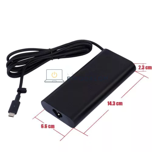 Dell, Asus 20V 6.5A (130W) Type-C OEM laptop töltő