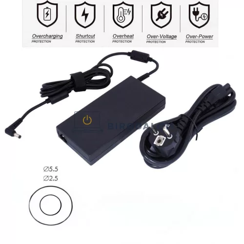 Fujitsu 19V 7.89A (150W) 5.5×2.5mm OEM laptop töltő – Celsius H720, H760
