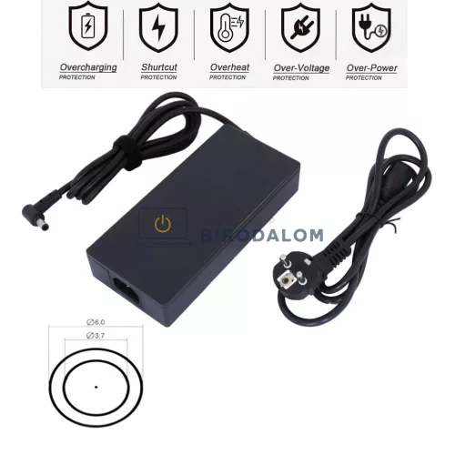 Asus Zenbook Pro Duo UX582 240W 20V 12A 6.0x3.7mm OEM laptop töltő