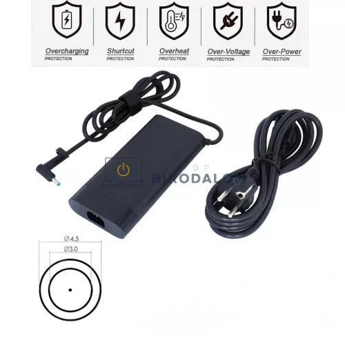 HP OMEN 15-dh, 15-dc, 15-en, Pavilion Gaming 17-cd 19.5V 10.3A 200W OEM laptop töltő