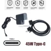 HP 20V 2.25A (45W) USB Type-C OEM laptop töltő (Spectre 13, Spectre x360 13, ZBook 14, ZBook 15)