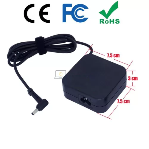 Asus ExpertBook P2451F, PU500CA, Pro P2520L, P2540, Vivobook 17 X1702ZA 19V 3,42A (65W) OEM laptop töltő (4,5×3,0mm)