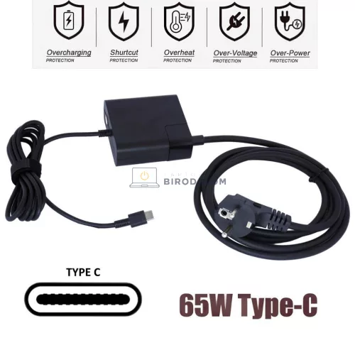HP 20V 3.25A (65W) USB Type-C OEM laptop töltő (Dragonfly 13)