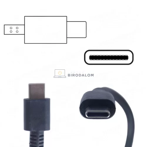 HP 20V 3.25A (65W) USB Type-C OEM laptop töltő (Dragonfly 13)