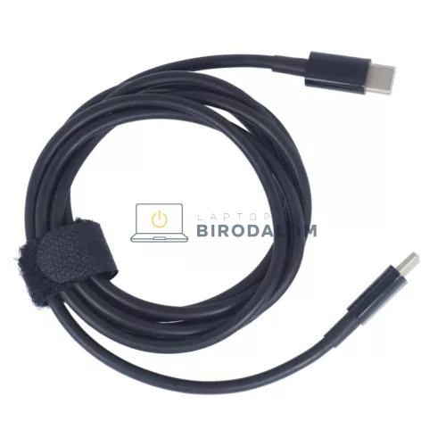 GaN 65W USB-C + USB-A gyors töltő adapter (iPhone, MacBook, Samsung, Huawei, tablet, fekete)
