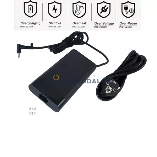 HP 20V 14A (280W) 4.5x3.0mm OEM laptop töltő – OMEN 16, ZBook Fury G9