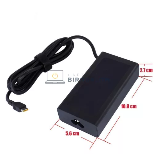 Lenovo / Acer / Dell 20V 5A (100W) Type-C OEM laptop töltő – IdeaPad, Yoga, Inspiron, Swift X