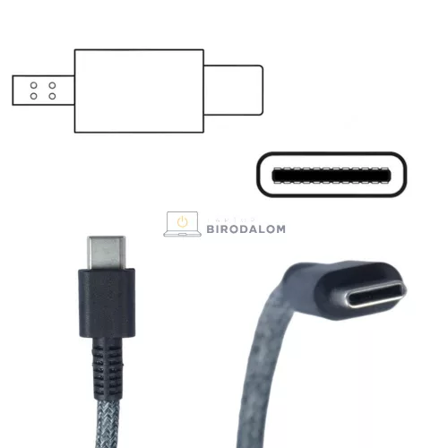 HP 20V 3.25A (65W) Type-C OEM laptop töltő – Elite X2, EliteBook x360, EliteBook 1040, Pro c640