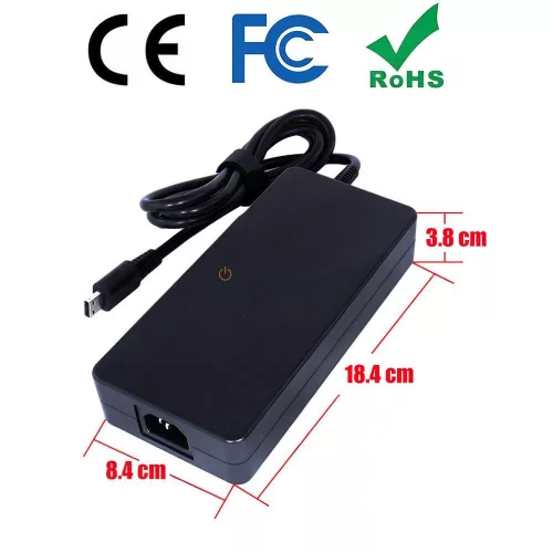 MSI / Lenovo 19.5V 16.9A (330W) 12x0.7mm Rectangle OEM laptop töltő – Raider GE77HX, Vector GP78HX