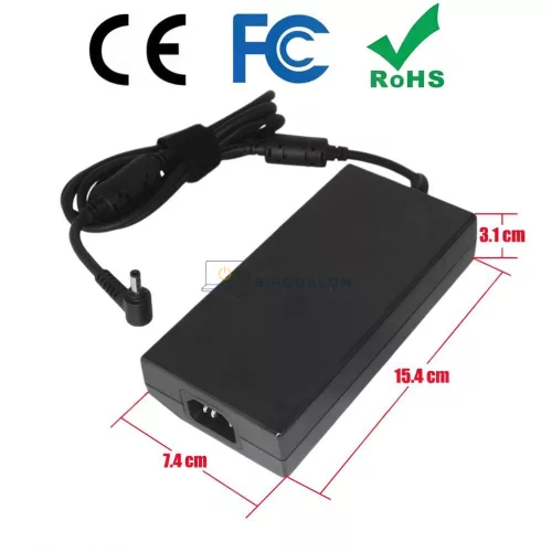 MSI / Gigabyte 20V 12A 240W OEM laptop töltő (4,5x3,0mm)