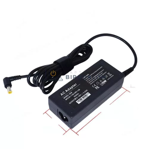 LG 19V 3.42A (65W) 6.5x4.4mm OEM monitor adapter