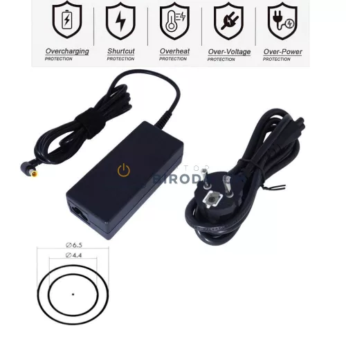 LG 19V 2.1A (40W) 6.5x4.4mm OEM monitor adapter