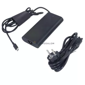   Dell 28V 5.89A (165W) USB Type-C GaN OEM laptop töltő – Alienware x14 / Latitude 5340 / 5540 / Chromebook 3380