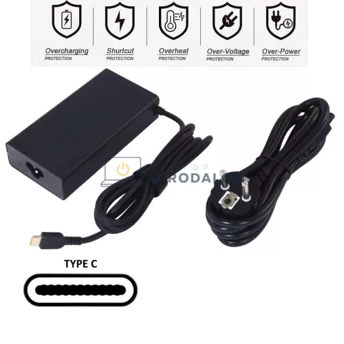 Lenovo Slim Pro 7, Legion 9, ThinkPad Z16 Gen 2, Yoga Pro 7 20V 6.75A 140W Type-C OEM laptop töltő