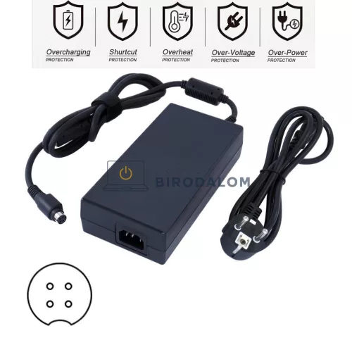 MSI GT76, GT75 Titan, GT62VR 19.5V 11.8A (230W) 4 tűs OEM laptop töltő