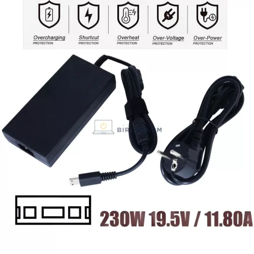MSI 19.5V 11.8A (230W) 12*0.7 Rectangle Square OEM laptop töltő