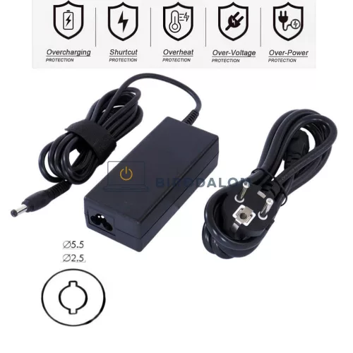 Panasonic 16V 4A (65W) 5,5x2,5mm OEM laptop töltő (Toughbook, Toughpad, Let's Note CF sorozat)