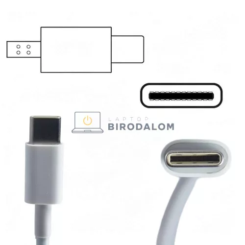 Apple 20V 3.5A (70W) Type-C OEM laptop töltő