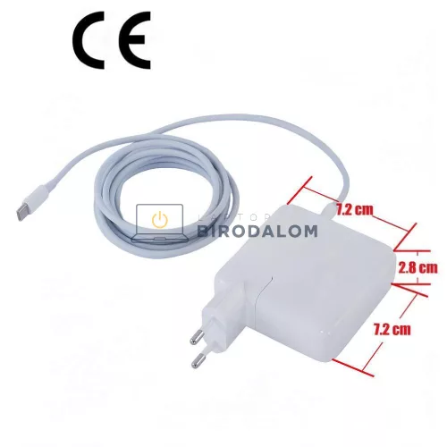 Apple 20V 3.5A (70W) Type-C OEM laptop töltő