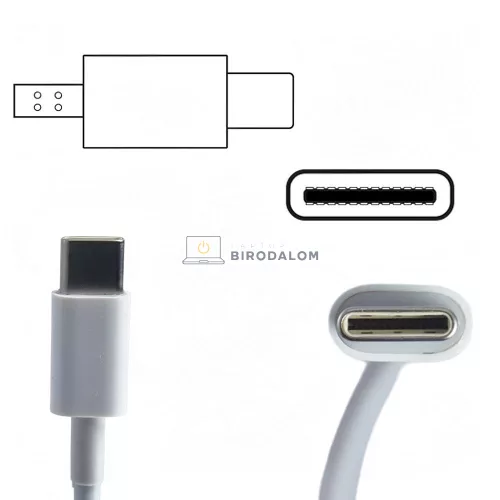 Apple 20V 1.75A (35W) Type-C OEM laptop töltő