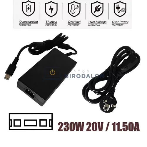 MSI GE66 / GE76 / GP76 Leopard 20V 11.50A (230W) OEM laptop töltő