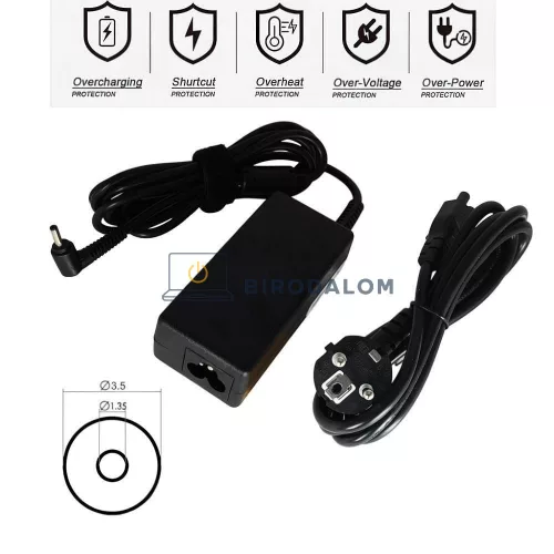 Panasonic Let's Note Toughbook CF-XZ CF-XZ6 laptop töltő 16V 2.80A 45W