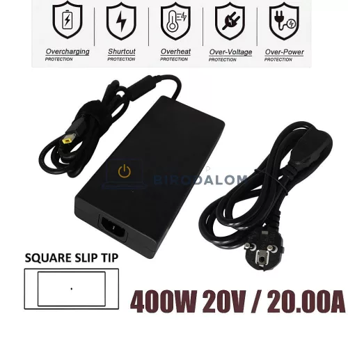 Lenovo Legion Pro 7 / Pro 9 sorozat 20V 20A 400W OEM laptop töltő (Slim Tip)
