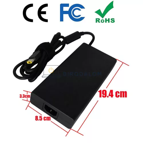 Lenovo Legion Pro 7 / Pro 9 sorozat 20V 20A 400W OEM laptop töltő (Slim Tip)