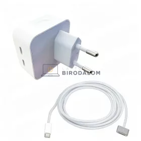   Apple MacBook Air 35W OEM laptop töltő - Dual USB-C / MagSafe 3 (A2681, A2941, A3113, A3449, A3448)