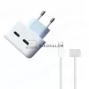 Apple MacBook Air 35W OEM laptop töltő - Dual USB-C / MagSafe 3 (A2681, A2941, A3113, A3449, A3448)