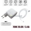 Apple MacBook Air/Pro (70W) OEM laptop töltő – USB-C / MagSafe 3, fekete