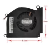 MSI GX660, GT680, GT683, GT60, GT70, 16F1, 16F2, 16F3, 1761, 1762 gyári CPU hűtőventilátor (3 pin)