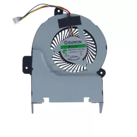   Asus X55V, X55VD, X55VM, K55, K55V, K55VD, A55V, A55VD, F55U CPU hűtőventilátor, 4 pin, 10mm