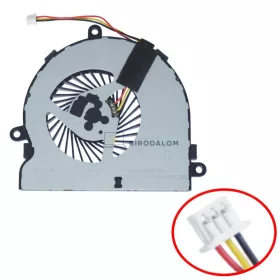   HP Pavilion 14-G, 14-R, 14-S, 15-G, 15-H, 15-R, 15-rb, 245 G3, 246 G3, 250 G3 CPU hűtőventilátor (3 pin)