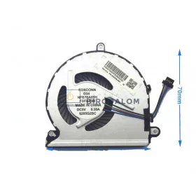   HP Pavilion 15-AU, 15-AW sorozat CPU hűtőventilátor (856359-001, 859635-001)