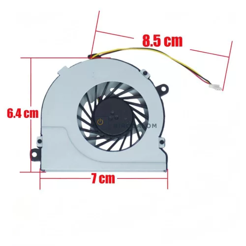 Dell Vostro 15-3567, 3578, Inspiron 3467, 3576, 3547, Vostro 14-3468 gyári CPU hűtőventilátor (0CGF6X)